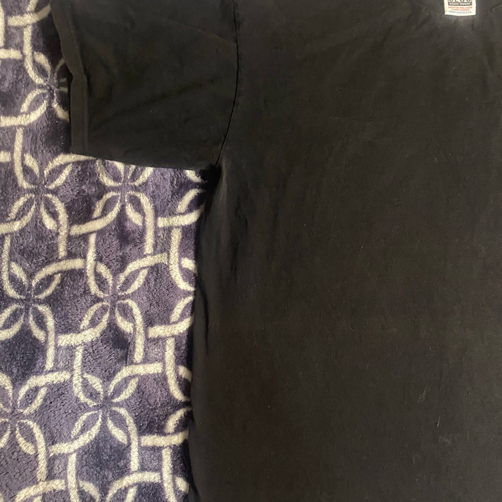 Heavyweight Pro Club Black T-Shirt - Picture 4 of 6